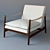 Ipanema Armchair: Stylish Design by Zalszupin 3D model small image 1