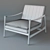 Ipanema Armchair: Stylish Design by Zalszupin 3D model small image 2