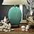 Seashell Coastal Lamp: Uttermost Decor 3D model small image 2