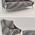 Elegant Armchairs and Sofas- Alexandra Coleccion 3D model small image 2