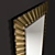 Elegant Christopher Guy Mirror: 77x108 cm 3D model small image 2