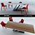 Title: Bonaldo TL & Kayla: Sophisticated Desk Set 3D model small image 1