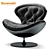 Jetsons Armchair: Futuristic Comfort 3D model small image 1