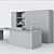 Modern Kitchen with Barazza Sink & Smeg Appliances 3D model small image 2