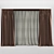 Silk Blinds with Triple Pleat Design 3D model small image 1