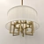 Regina Andrew Gold Chandelier: Elegant and Timeless 3D model small image 2