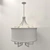 Regina Andrew Gold Chandelier: Elegant and Timeless 3D model small image 3