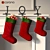 Luxury Velvet Christmas Stocking 3D model small image 1