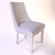 Soho Fabric Chair 3D model small image 3