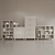 Coucou manou Chests Set with iittala and Cappellini Interiors 3D model small image 3