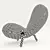 Cappellini Embryo Chair: Italian Elegance! 3D model small image 2