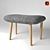 Minimalist Cosmo Ottoman 3D model small image 1