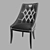 ArtDecoLine Chair: Elegant and Stylish 3D model small image 3