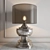 Elegant Pagoda Table Lamp 3D model small image 1