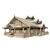 Rustic Chalet Retreat 3D model small image 2