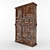 Vintage Wardrobe | 3D Retro Closet Model 3D model small image 3