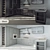 DEKS Kitchen Set: 4 Finishes + Hood, Faucet Handles, Wine 3D model small image 2