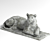 Sleek Cheetah Sculpture: Exquisite Detailing 3D model small image 1