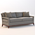 Manhattan Open Arm Sofa 3D model small image 1