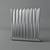 Deltacalor Bambu Radiator - Sleek and Stylish 3D model small image 3