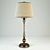 Elegant Kerton Table Lamp 3D model small image 2
