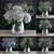 Whimsical Hydrangea Bouquet 3D model small image 1