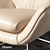 Comfy & Spacious Minotti Jensen 3D model small image 2