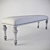 Elegant Bernhardt Antiquarian Bench 3D model small image 2