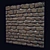 Versatile Brick Wall Solution 3D model small image 1