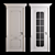 Elegant Vintage Door 3D model small image 1