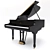 Steinway & Sons Grand Piano 3D model small image 1