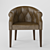 Luxury Chair Bruno 3D model small image 1