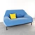 Cosse 2 Seat Sofa - Ligne Roset 3D model small image 1