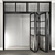 Fold Steel Door: 300x300cm | Easy Assembly 3D model small image 2