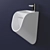 Water-Saving Urinal-Sink Combo 3D model small image 1