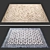 Versatile Set of Cavio Carpets 3D model small image 1