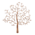 Elegant Wrought Vine Tree 3D model small image 2