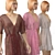 Translucent Ladies Gown: Mannequin Showcase 3D model small image 2