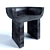 RICK OWENS Stone Throne 3D model small image 1