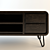 Loft Designe 240 - Modern TV Console 3D model small image 3