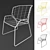 Cibidi's Organic Chair: Elegant and Eco-Friendly 3D model small image 2