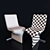 Romantic Twist Chair 3D model small image 2