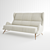 Elegant Wing Sofa 3D model small image 1