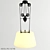 Elegant Gabriela Ceiling Lamp 3D model small image 1