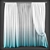 Modern Style Curtains 3D model small image 1