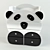 Panda Kids Furniture Set 3D model small image 2