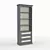 Title: Teddy TSL-4 Organizer Rack 3D model small image 1