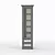 Title: Teddy TSL-6 Mesh Organizer Shelf 3D model small image 2