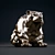 Bear Figurine - Handcrafted Wildlife Statue 3D model small image 2