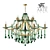 Elegant ARTE Chandelier 3D model small image 1